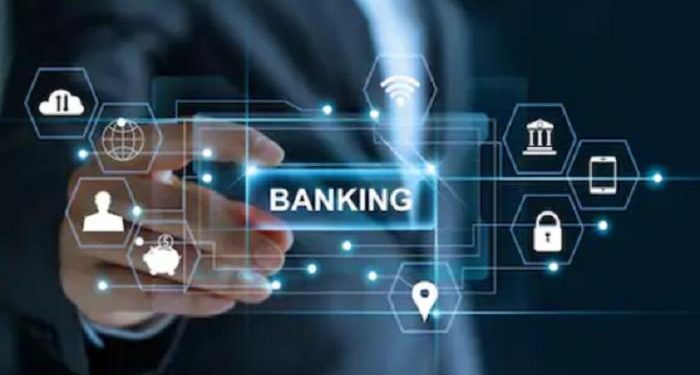 Ilustrasi teknologi perbankan. Foto: NET