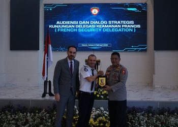 Polri melalui Baharkam menjajaki kerja sama strategis dengan Delegasi Keamanan Prancis untuk modernisasi alat utama sistem keamanan