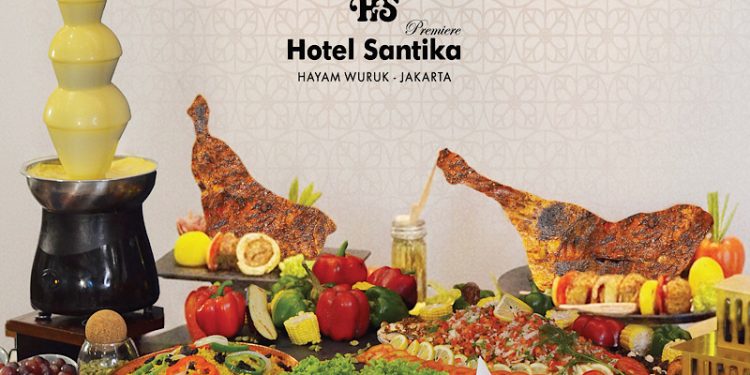Hotel Santika Premiere Hayam Wuruk menghadirkan paket buka puasa “Treasure of Ramadan” dengan sajian fire grilled dan slow roasted meats