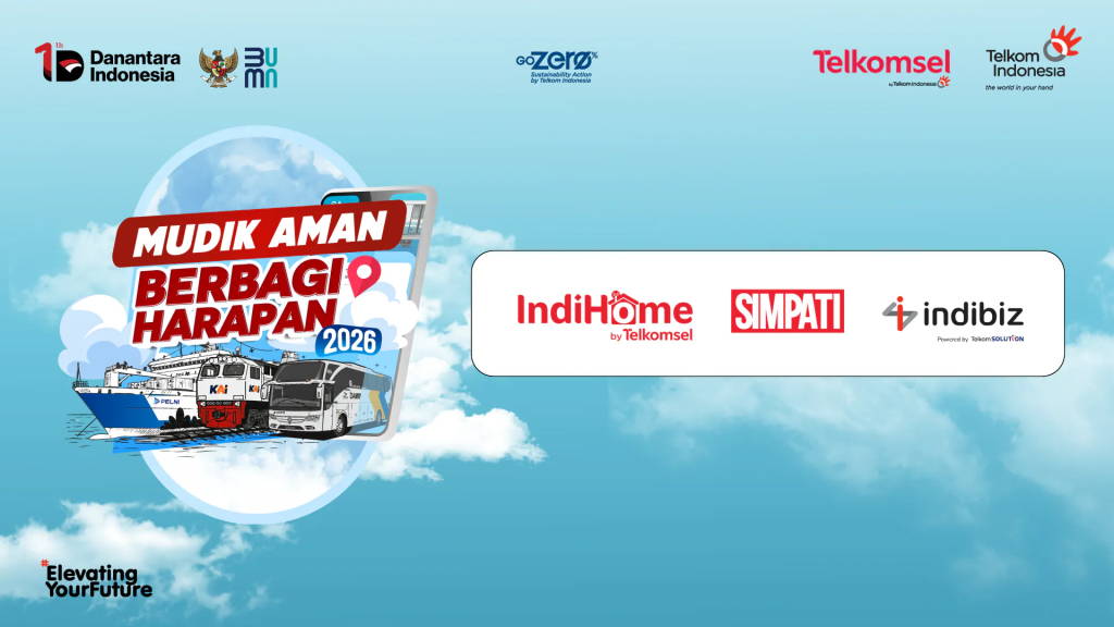 TelkomGroup kembali menggelar Mudik Bersama 2026 dalam Program Mudik Gratis BUMN.
