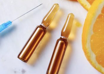 Ilustrasi injeksi vitamin C