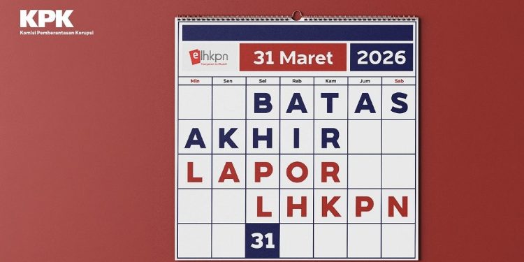 KPK mengingatkan pejabat negara segera melaporkan LHKPN sebelum 31 Maret 2026.