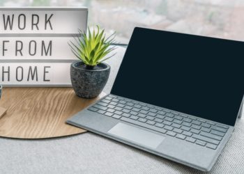 Ilustrasi Work From Home