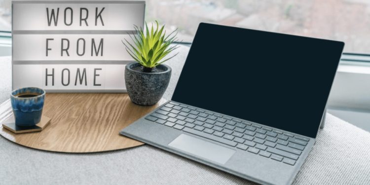 Ilustrasi Work From Home