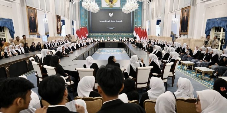 Program “Istana untuk Siswa Sekolah” dimulai di Kompleks Istana Kepresidenan, Jakarta, pada Selasa (7/8/2026).