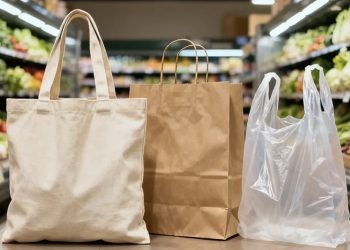 Ilustrasi tas belanja ramah lingkungan