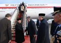 Presiden Republik Indonesia Prabowo Subianto tiba di Bandara Vnukovo-2 di Moskow, Federasi Rusia, pada Senin (13/04/2026) pukul 07.45 waktu setempat (WS), guna melakukan kunjungan kerja.