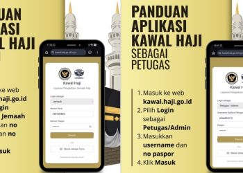Aplikasi Kawal Haji dapat diakses melalui laman resmi kawal.haji.go.id.