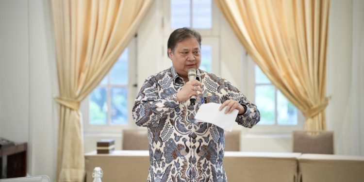 Menteri Koordinator Bidang Perekonomian Airlangga Hartarto