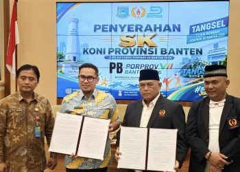 KONI Banten menetapkan 58 cabang olahraga untuk Porprov VII Banten 2026 di Tangerang Selatan