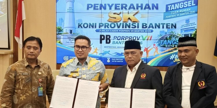 KONI Banten menetapkan 58 cabang olahraga untuk Porprov VII Banten 2026 di Tangerang Selatan