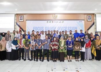Focus Group Discussion (FGD) Finalisasi Insersi Kurikulum Pendidikan Perkoperasian, di Balai Pelatihan Koperasi dan UKM Jateng, Kota Semarang, Selasa (5/5/2026).