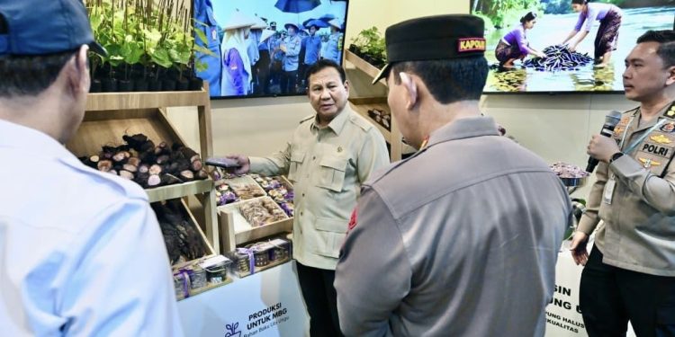 Presiden Prabowo Subianto mengapresiasi inovasi pangan dan energi seperti briket arang tongkol jagung dan pupuk batu bara