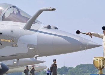 Penyerahan sejumlah alutsista di Pangkalan Udara Halim Perdanakusuma Air Force Base, Senin (18/05/2026).