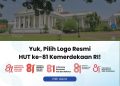 Pemerintah membuka polling publik untuk memilih logo resmi HUT Ke-81 RI.