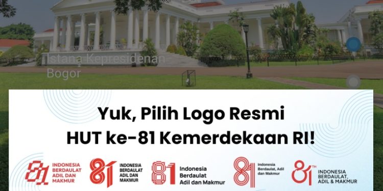 Pemerintah membuka polling publik untuk memilih logo resmi HUT Ke-81 RI.