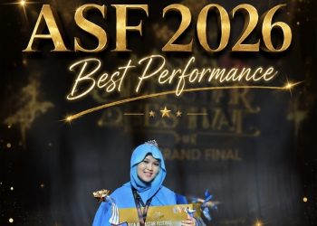 Nadhira Lathifa Adzkiya Raih Gold Awards dan Top Ten Performance di Asia All Stars Festival 2026