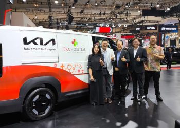 Eka Hospital, Sinar Mas Land, dan Hyundai Motor Group menghadirkan layanan MCU Mobile berbasis AI di GIIAS 2026