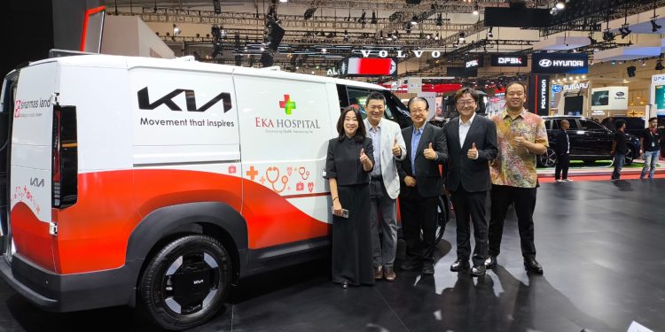 Eka Hospital, Sinar Mas Land, dan Hyundai Motor Group menghadirkan layanan MCU Mobile berbasis AI di GIIAS 2026