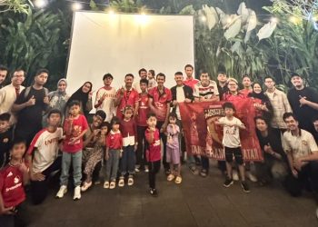 UNITS Comeback, Puluhan Fans MU Kembali Berkumpul Lewat Nobar di Aviary Bintaro